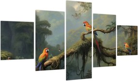 Obraz - Las tropikalny (125x70 cm)