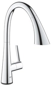 GROHE 30219002 - Elektroniczna bateria zlewozmywakowa ZEDRA TOUCH błyszczący chrom