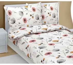 Bellatex Pościel z kory Makówka beżowy, 140 x 200,70 x 90 cm, 140 x 200 cm, 70 x 90 cm