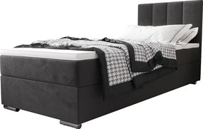 BEDANTE kontynentalne ZILANO2 90x200 Itaka 14 Szary Strona otwierania lewe