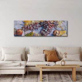 Obraz - Vincent van Gogh, Grapes, Lemons, Pears, and Apples, reprodukcje (170x50 cm)
