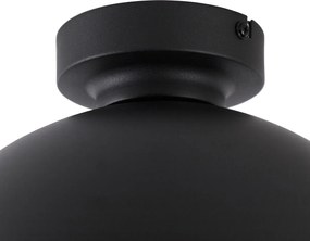 Inteligentna lampa sufitowa czarna ze złotem 28 cm z Wi-Fi A60 - Magnax