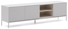 Biała szafka pod TV 195x55 cm Vedrana – Kave Home