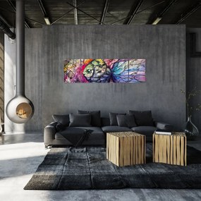 Obraz - Kolorowa rybka (170x50 cm)