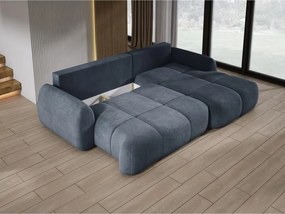 Narożnik COCO z funkcją spania poduszkami i pojemnikiem Cloud 97 DOMOHOME