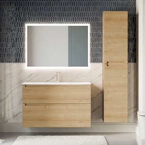 Badmöbel Set VIREO 100 cm mit Waschbecken