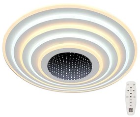 LED Plafon ściemnialny LED/125W/230V 3000-6500K + pilot