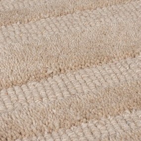 Beżowy wełniany dywan tkany ręcznie 200x290 cm Zen Rectangles – Flair Rugs