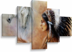 Obraz - Czary Indian (125x70 cm)