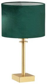 Argon 8106 - Lampa stołowa ABBANO 1xE27/15W/230V mosiądz/zielony