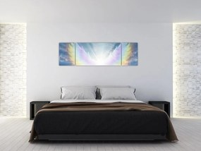 Obraz - Anielska aura (170x50 cm)