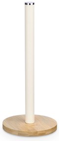 Stojak na ręczniki papierowe z bambusową podstawką, 34 cm