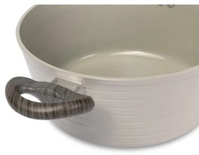 Lamart LT1267 rondelka z pokrywką Stripe, średnica20 cm