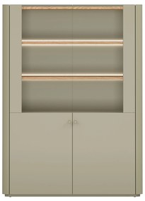 Witryna Elivo 100 cm - eukaliptus / dąb baltic dune