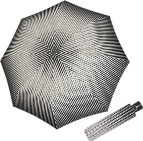 Doppler Fiber Magic Black&White Traced damski parasol automatyczny