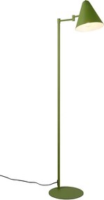 Zielona lampa stojąca z elastyczną konstrukcją (wysokość 126,5 cm) Cosima – Trio