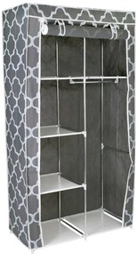 Tekstylna szafa z geometrycznym wzorem 45x12x4 P1-F70
