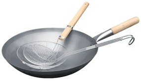 Wok na grilla z akcesoriami – Remundi