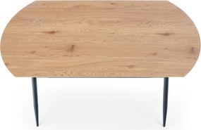 Loftowy stół nierozkładany z półką Jackson