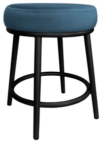 Taboret Ben noga metalowa czarna MG33