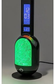 Rabalux 74230 lampa stołowa LED z brokatem Figen, czarny, 5 W, 290 lm, 5000 K, ściemnialna