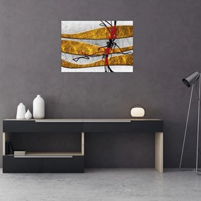 Abstrakcyjny obraz (70x50 cm)