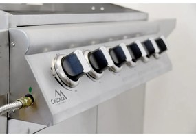 Cattara 99BB006 Mobilny grill gazowy Manhattan,161 x 161 x 51 cm