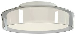 Biała lampa sufitowa SULION Nilo, ø 30 cm