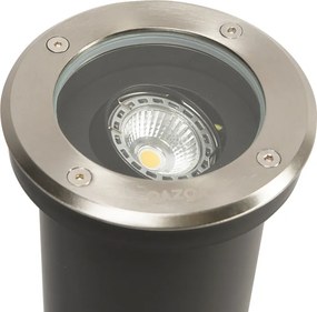 Zestaw 5 reflektorów zewnętrznych ze stali nierdzewnej IP65 - Delux