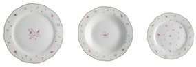 18-częściowy komplet porcelanowych talerzy Brandani Nonna Rosa
