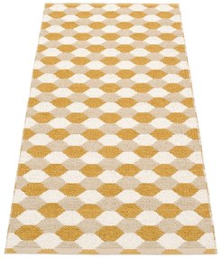 Chodnik odpowiedni na zewnątrz w kolorze ochry 70x160 cm Dana Ochre – Pappelina