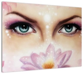 Obraz - Urocze oczy (70x50 cm)