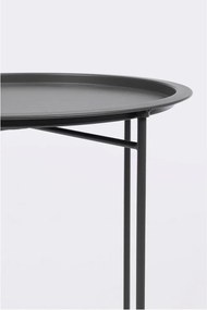 Stalowy okrągły stolik ogrodowy ø 46 cm Austin – Bizzotto