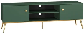Szafka RTV GRIN 160 zielona ML MEBLE