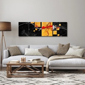 Abstrakcyjny obraz - Tancerka (170x50 cm)