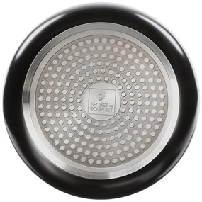 Rondle aluminiowe z powłoką kamienną, 3 rozmiary w komplecie