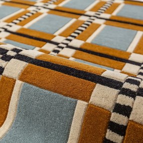 Wełniany dywan tkany ręcznie 140x200 cm Quadro Wool – Flair Rugs