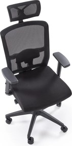 Ergonomiczny fotel biurowy Mason Halmar, zgodny z normą BHP