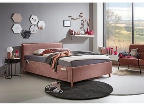Różowe łóżko dziecięce 120x200 cm Fun – Meise Möbel