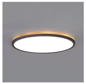 LED lampa łazienkowa NIVERA LED/24W/230V IP54 Ø30 cm czarna + DO