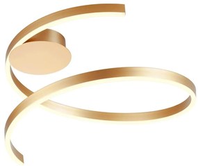 Redo 01-4011 - ściemnialna oprawa sufitowa LED SCROLL LED/38W/230V złota