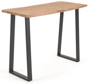 Stolik barowy z blatem z drewna akacjowego 60x140 cm Alaia – Kave Home