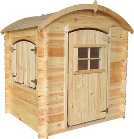 Drewniany domek do zabaw bez podłogi - M505-1