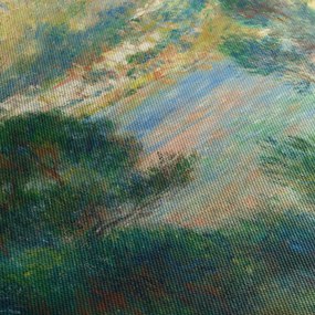 Obraz - Auguste Renoir, View of Monte Carlo from Cap Martin, reprodukcje (170x50 cm)