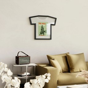 Czarna plastikowa ramka ścienna 50x54,5 cm T-Frame – Umbra