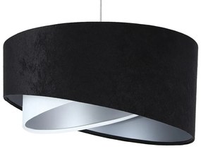 Czarno-biała designerska lampa wisząca - EX980 R0-W17