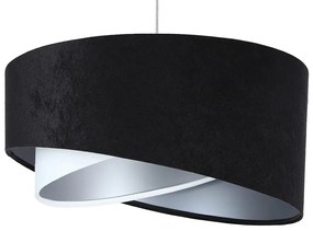 Czarno-biała designerska lampa wisząca - EX980 Arinos