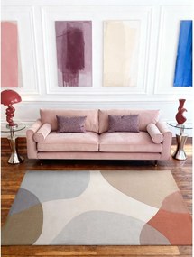 Beżowy wełniany dywan tkany ręcznie 200x300 cm Hackney Clarissa – Ted Baker