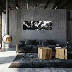 Obraz tropikalnej wyspy (170x50 cm)