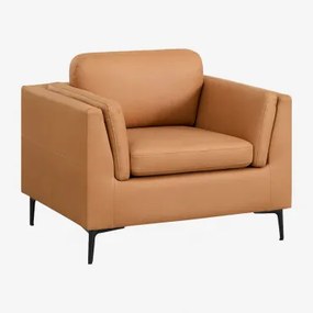 Tapicerowany Fotel Soren Camel - Sklum